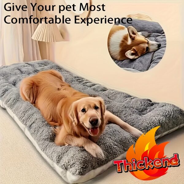 [2025 Newly Upgraded]Extra-Large Plush Dog Sofa Bed - Thick, Super Soft Pet Mat For Small To Large Breeds, Ideal Gift For Dog Enthusiasts, Dog Comfort Mat|Modern Pet Bed|Durable Pet Bed, Cozy Pet Furniture
