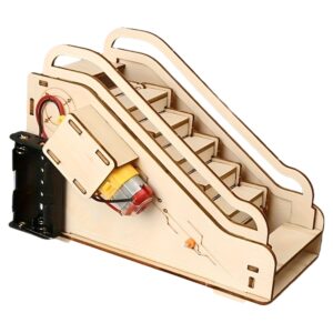 [DIY Electric Escalator] Fun DIY Electric Escalator | Inspired by Real-Life Staircases for Youngsters to Relax and Learn Scientific Knowledge - Perfect for Holiday Gifts or Birthday Presents