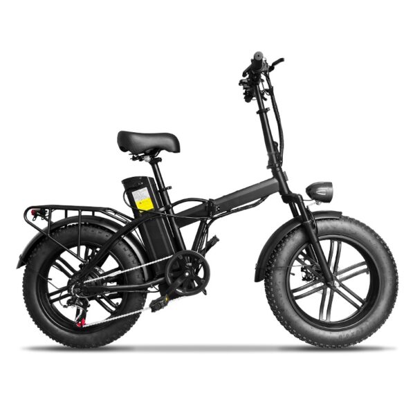 7e6caf70-e47d-4f4e-960b-c86695ef31cc.jpg Foldable Electric Bicycle For Off-Road&Commuting, Foldable, Fat Tire E-Bike, 48V 700W Brushless Motor, 35-Mile Range, 20-Inch Pneumatic Tires, SHIMANO 7-Speed, Front LED Light, Front & Rear Disc Brakes, 25MPH Max Speed, Ideal For Off-Road & Commuting