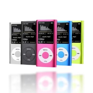 Portable MP3 MP4 Player 64GB Expandable, Voice Recorder, E-Book Reader, Photo Viewer And Video Play, Portable Media Player, Video Playback Device, Lightweight Player, Compact Design, Durable Build, Premium Materials, Expandable Storage, Multimedia Device, Professionals, Tech Enthusiasts