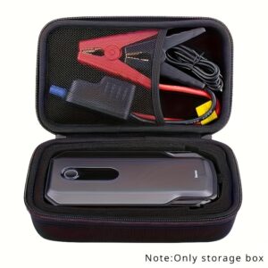 Car Starter Storage Box - Shockproof and Drop-Proof Protective Case, Portable Car Accessory Organizer, Car Storage Organizer, Vehicle Tool Holder, Sleek Design, Durable EVA Material