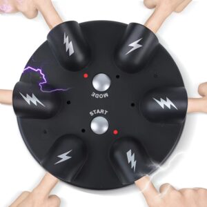 2025 Lie Detector, Electric Shock Game, Novelty Game, Fun Polygraph, Tricky Electric Shock Desktop Decompression Creative Truth or Dare, Black Other Material