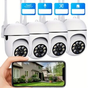 [HD Security Camera] Full HD 2.4G WiFi Outdoor Night Vision Security Camera | Protect Your Home, Best for Christmas, Perfect for Thanksgiving