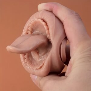 8b19c76a-d0ec-4ce1-8ea6-af5169055b36.jpg Realistic ABS Plastic & Silicone Tongue Perforation Practice Model - Non-Perforated Safe Design with Detachable Tongue & Lips, Lips Rings - Lifelike Training Tool for Dentistry, Speech, Students - Portable Handheld Simulator for Perforation Practice & Education, Durable ABS Plastic & Silicone Construction, Speech Education, Silic Brush, Wholesale Makeup