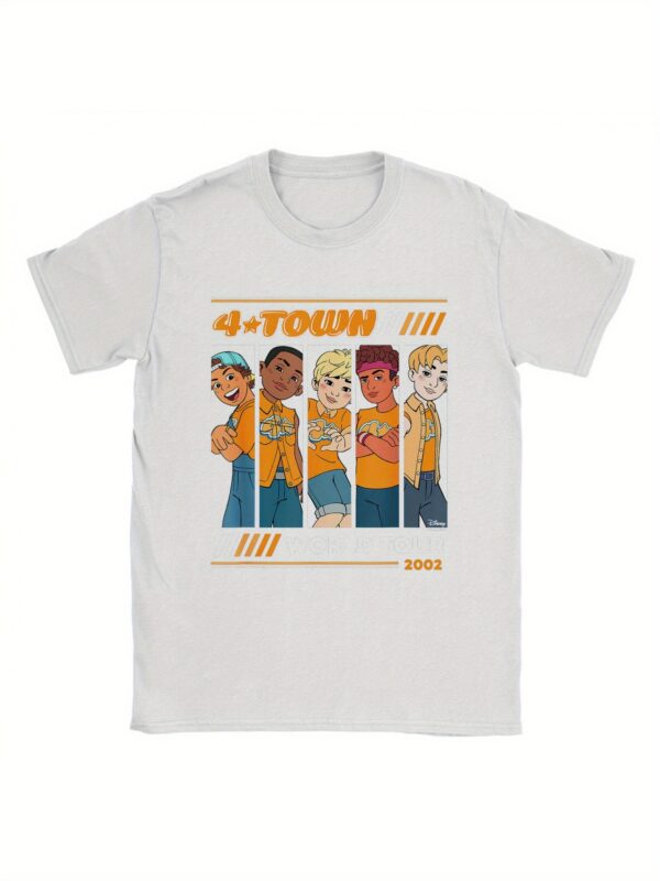 Turning Red- 4 Town 2002 Tour T-Shirt, 180g