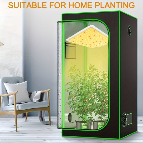 Growth Light, 234 LED 3x3 Feet Coverage, Ultra-low Power Consumption, High PPFD, Indoor Plant Growth Light Full Spectrum, Suitable for Indoor Seedling Succulents, Vegetables And Flowers, Hanging Type, Plug & Play,