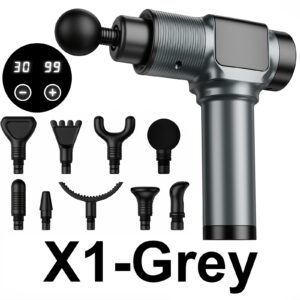 Massage Gun, Deep Tissue Percussion Massager for Full Body, Back And Arm Massage, Equipped with 6 Massage Heads, Suitable for Sports And Fitness Gifts for Men, Gifts for Women, Valentine's Day Gifts