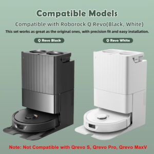 8e126efcdaa249929d78e0181e7765be-goods.jpeg Roborock 32pcs Q Revo/P10 Robot Vacuum Accessory Kit - Replacement Parts with 2 Main Brushes, 4 HEPA Filters, 8 Side Brushes, 8 Mop Pads, 8 Vacuum Bags for Efficient Home Cleaning Maintenance Tools