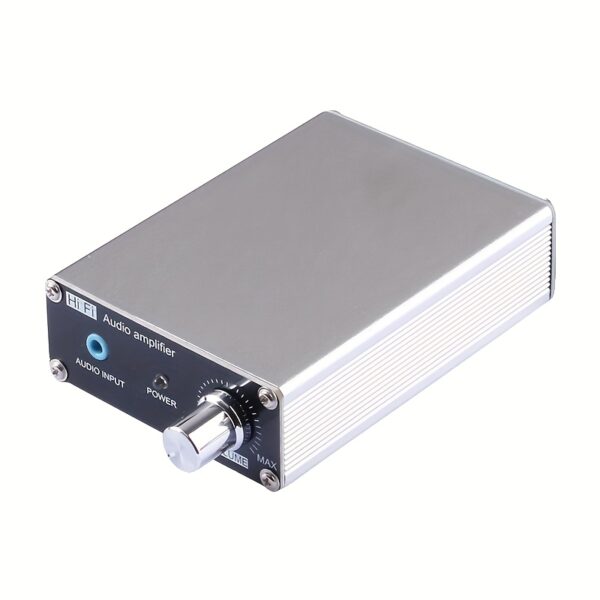 TPA3116D2 Dual-Channel 50W HiFi Audio Engine - Power Amplifier with Overvoltage Protection, High-Efficiency 90%+, Ideal for Office Use, No Battery Required, Plug-and-Play, LED Display, Durable Glass Fiber Body, Office Audio Equipment | Sleek Blue Finish | Durable Glass Fiber Board