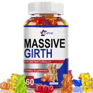 1/2 Bottle Of Men's Gummies, Unleash Your Potential with Our Gummies, Dietary Supplements to Help Promote An Active And Healthy Lifestyle, 60 Pills/120 Pills