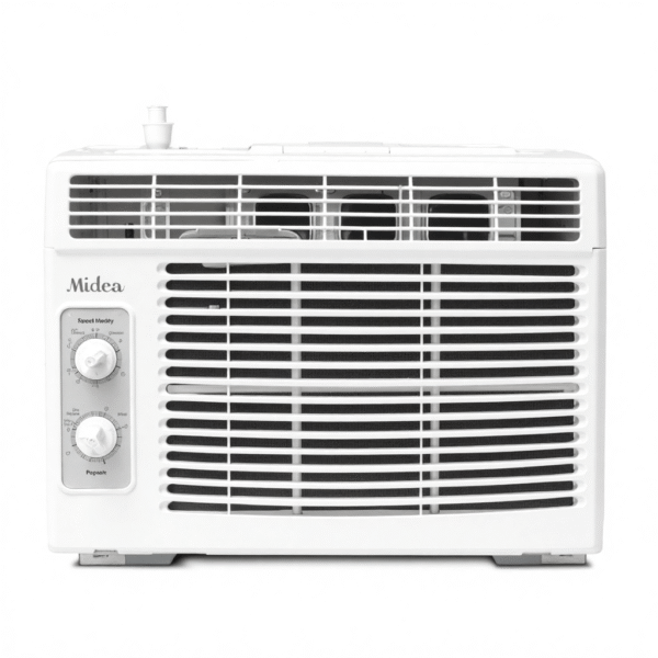 Midea 5000 BTU Window AC Unit - Ultra Quiet & Energy Efficient (CEER 11.0) for Small Rooms up to 150 sq ft! Easy DIY Install | Fits Windows 23"-36" Wide