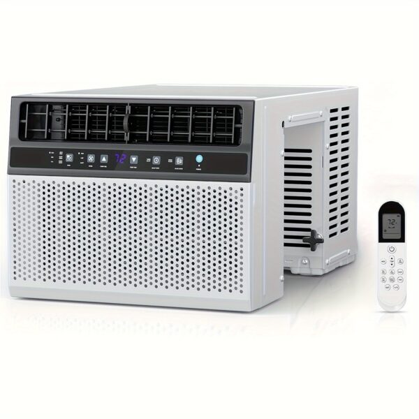 12000 BTU ASHRAE, Window Air Conditioner, Ac Window Unit for Room Cools up to 550 Square Foot, 8100 BTU SACC