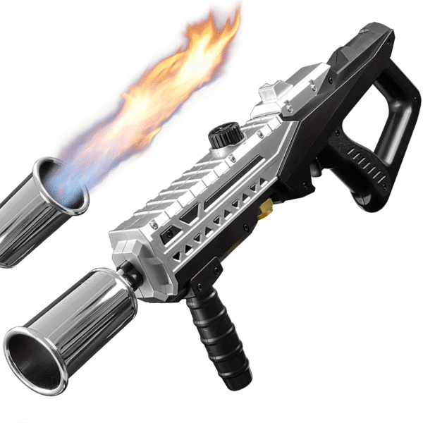 9b92cb15afc346a08d35bcbbcf734f12-goods.png Awesome Christmas Present - Powerful Grill Torch Gun | Propane Torch Gun, Campfire Starter Adjustable Flamethrower for Outdoor Searing Torch for BBQ, Camping, Welding, Charcoal Lighter & Fire Starter, 800, 000BTU Propane Tank Not Included