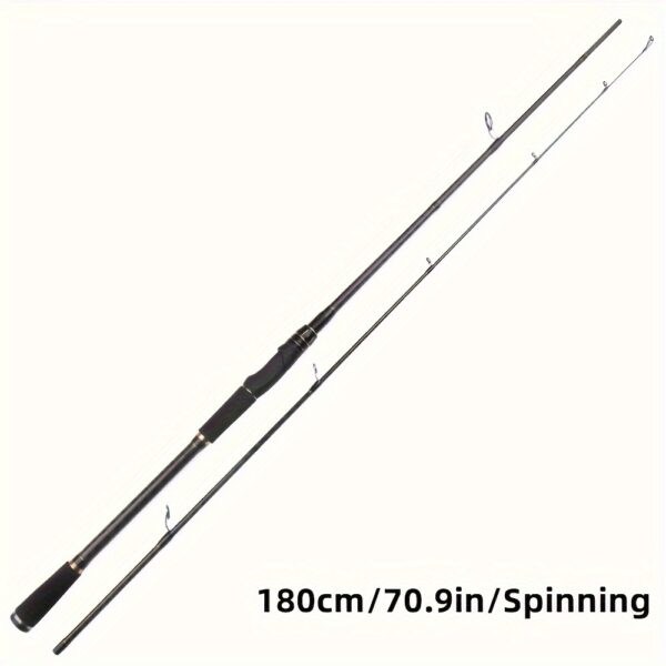 9c392e79f6d81a5b4a6e0f8311dc8932.jpg Fishing Rod 40+24T High Carbon Lure Rod, 1.8/2.1 Meters Straight Handle/Gun Handle Joint Fishing Rod - For Freshwater & Saltwater Fishing - Suitable for Beginners & Experienced Anglers - Great Gift for Fishing Enthusiasts