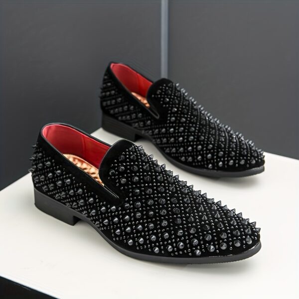 [Breathable Slip-On Loafers] Breathable Men's Slip-On Loafers - Casual & Stylish, Rubber Sole for All Seasons