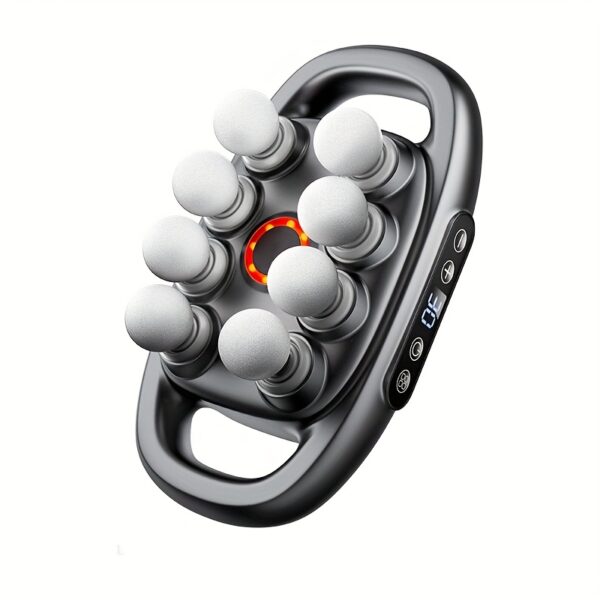 8-Head Deep Tissue Massage Gun, a Tool for Relaxing Muscles Throughout The Body, Including Feet, Legs, Waist, Back, And Neck. This Electric Massager Makes a Perfect Gift for Athletes, Friends, Family, Mothers, Fathers, Christmas, Valentine'S Day, And Is Also a Body Fat Massage Device.