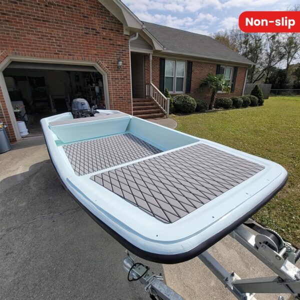 1PCS Universal Foam Deck Mat for Boats - Non-Slip Thermal Insulation Pad for Fishing & Motorboats - Multipurpose Shock Absorbing Mat for Yachts & Patios - Suitable for All Users, Ideal for Valentine's Day, Easter, & Independence Day