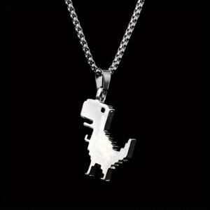 a8579aea-03c8-4ccb-b806-20a53a86ec0c.jpg One Classic Fashion Dinosaur Pendant Necklace for Men - Street Hip-Hop Jewelry Gift