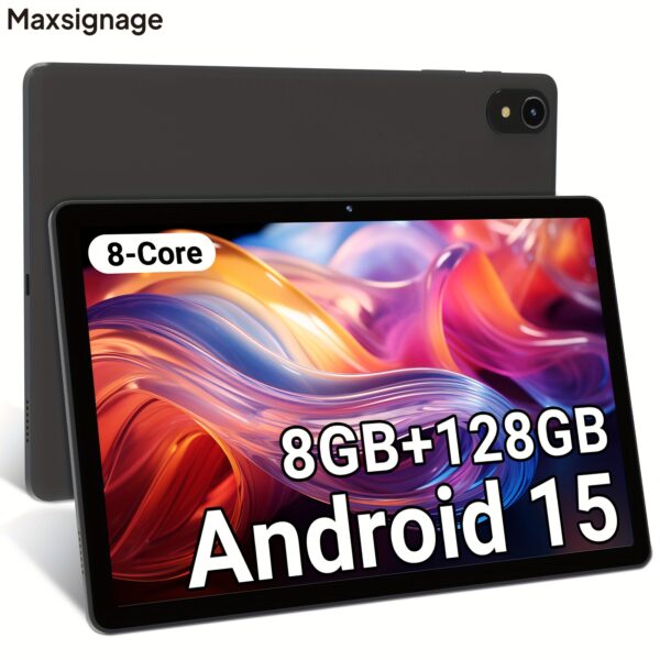 11" Business Tablet - 2025'S Hot Model | 8(4+4)GB+128GB | Android 15/13 Octa-Core Powerhouse | WiFi 6 | Dual Cameras | Long-Lasting Battery | Ad-Free Zone | Perfect Holiday Gift | Tablets On, Tablet, Pad