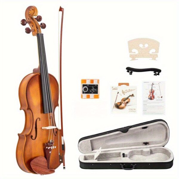 ac22abdbbdfe4fefabda25adc7984994-goods.jpeg Matte Natural Spruce Panel Violin GV103 4/4