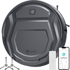 ac6698a9-cdda-4f69-98b3-d59b418057b0.jpg Lefant M210P 2.0 Household Robot Vacuum Cleaner, 2-in-1 Cleaning & Mopping, 3200Pa Powerful Suction, Anti-Tangle, WiFi/Alexa/APP/Wireless, Perfect for Pet Hair, Hard Floors, Carpet.