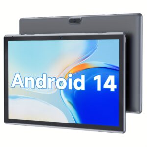 PEICHENG Android 14 Tablet 2024 New 10 Inch Tablet 2GB+4GB RAM + 32GB ROM + 1TB Expanded, Quad-Core, 2.4G/5G WiFi Tablet, IPS Touch Screen Tablets