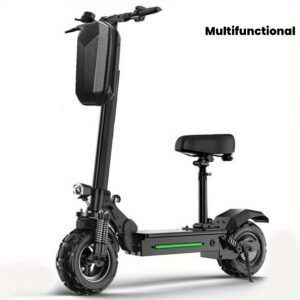 Multifunctional Electric Scooter Handlebar Bag, Hard Shell Suitable for Folding Bikes, Skateboards, and Tricycles with Accessories, 5-Liter Large Capacity to Add Convenience to Your Journey