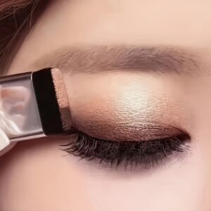 Sparkling Two-tone Eyeshadow Palette, 5-8 Diverse Colors, Easy To Mix, Long-lasting Waterproof Eye Makeup, Comes With Brush