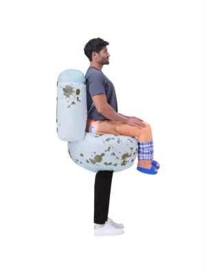 b15ea80519ce4ac7a9cb5c3dabd3b3e4-goods.jpeg Adults Inflatable Costumes, Sitting On A Toilet Inflatable Costume, Funny Blow Up Costumes for Halloween Costume Cosplay Themed Parties