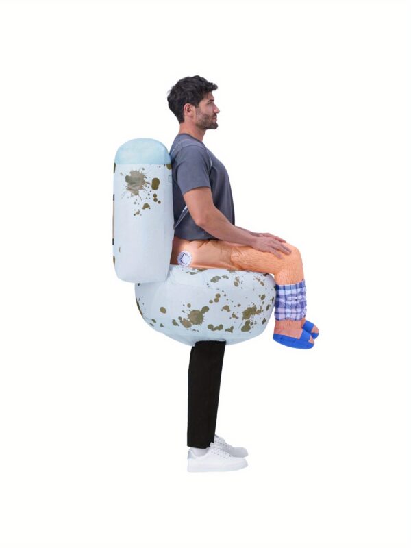 b15ea80519ce4ac7a9cb5c3dabd3b3e4-goods.jpeg Adults Inflatable Costumes, Sitting On A Toilet Inflatable Costume, Funny Blow Up Costumes for Halloween Costume Cosplay Themed Parties