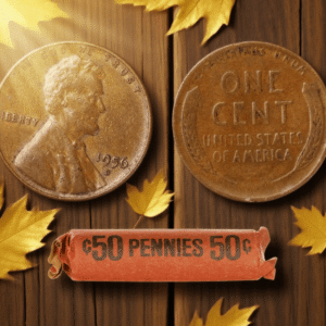 Wheat Penny Rolls WITH STEEL WHEAT PENNIES INCLUDED ~ Mixed Dates 1909-1958 PDS Copy the original currency