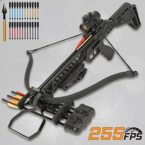 6-in-1 High-Performance Compound Bow Set with 175lb Self-Draw Mechanism & 255 FPS Fast Flight - Hunting & Target Shooting System, Ergonomic Bow with Scope Compatibility, Durable Construction for Archery Practice & Competition - Ideal for Beginners to Experts, Archery Bow Bag, Compound Bow Accessories, Arrow Case for Archery, Bow Holster Quiver, Bow Accessories, Eastern Archery Bow Bag, Crossbow Bag, Archery Bow Case