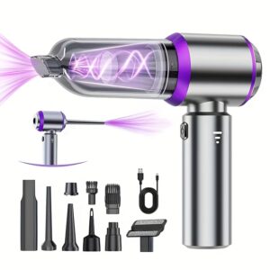 b98a7ce2-81d3-4e9c-8523-1582f4b31f82.jpg Car Home Vacuum Cleaner Portable Wireless 20000PA High Power Mini Vacuum Cleaner 4-in-1 Compressor and Blower with Pump Handheld Vacuum Cleaner with Brushless Motor Suitable for Cars, Homes, Offices, Camping