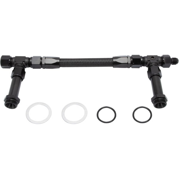 Fuel Line Dual Pump Without Pressure Gauge 8 AN