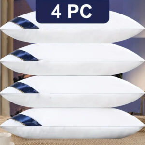[Five-Star Hotel Cervical Pillow] 2/4pcs Five-Star Hotel Style Cervical Pillow - Soft and Comfortable Non-Collapse Sleep Aid - Home Gift Festival Gift Room Decor