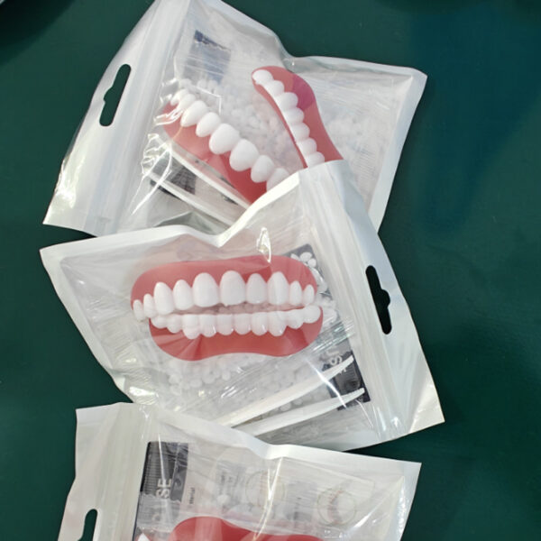 bf55e2dd72464bbc9c5609437cfac8c1-goods.jpeg Celebra Adjustable Denture Set - -Fit Instant Smile with Natural-Looking Teeth, Comfortable & Durable Removable Dental Prosthesis for Daily Wear, Parties, Interviews, Photo Shoots - Easy to Use, Travel-Friendly, Quick-Fit Technology, Ideal for Special Occasions & Public Speaking (Immediate Smile Transformation, No Waiting Period) - Suitable for Men & Women, Denture Accessories