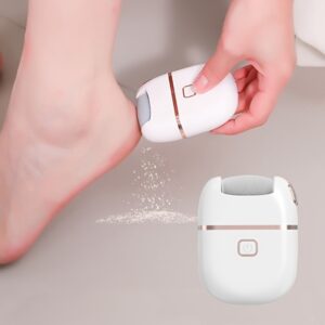 Portable rechargeable electric foot grinder, cocoon grinder, foot grinder, nail care products, thickness grinding head for polishing thick leather, USB charging, three replaceable grinding heads, used for skin care for cracking and drying
