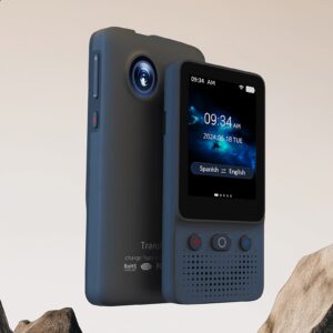 Traduction ChatGPT AI Translator 138 Languages, Language Translator Device And No WiFi Needed: Real-time Voice & Photo Translation With Offline Support HD Touchscreen: Language Translator Device Easy Navigation And Clear Display.Portable & Versatile: Language Translator Device Perfect For Travel, Business, And Learning.Your Ultimate Language Assistant-Compact, Powerful, And Gift-ready!