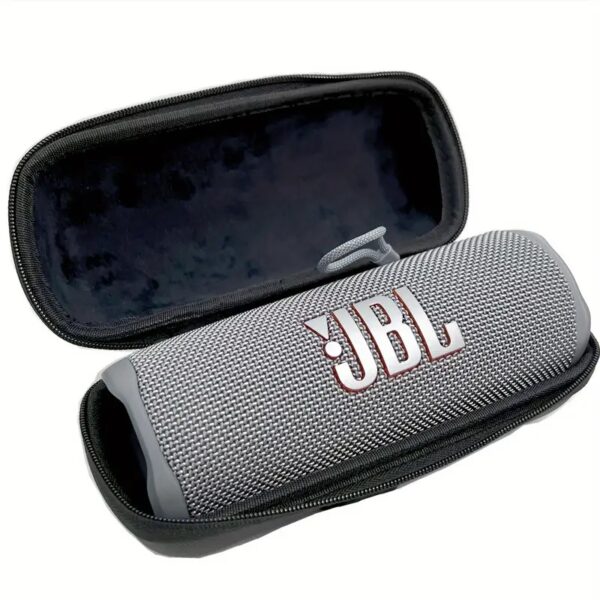 EVA Speaker Case for JBL Flip 3/4/5/6, Shockproof Protective Carrying Bag, Portable Outdoor Storage with Handle (Case Only), Ideal Gift for 5 Major Holidays: Christmas, Halloween, Easter, Valentine's Day & Thanksgiving, Shockproof Transport Accessory, Portable Storage Solution, Portable Speaker Accessory, Jbl Flip Case, Compact Storage Form, Handle-Equipped Design, Reinforced Carrying Solution, Shockproof Construction