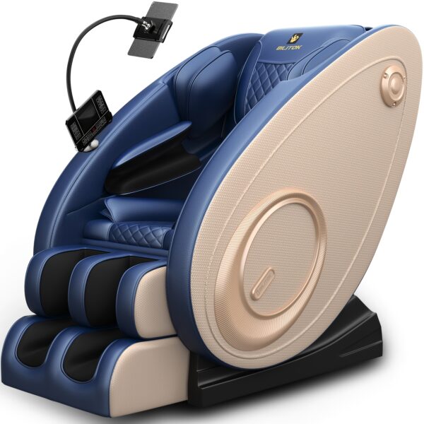 Massage Chair Recliner, Massage Chair Zero Gravity Full Body With Heating, Airbags, Foot Roller, Touch Screen, Ideal For My Older Placed, Easy To Use At Home And In The Office