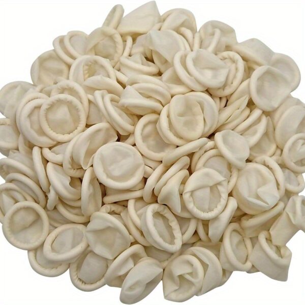 Large Disposable Latex Finger Covers - Anti-Static Rubber Gloves for Electronic Maintenance, Handmade, Industrial Application, Electronic Maintenance Gloves|Disposable Gloves|Latex Material