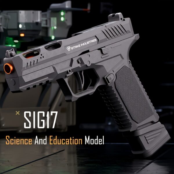 Toy Gun -Continuous Shooting, Single Shell Ejection, Soft Bullet Toy Gun Outdoor Entertainment and Educational Games, Including Soft Bullets and Instructions, Ideal for Christmas/Birthday Gift