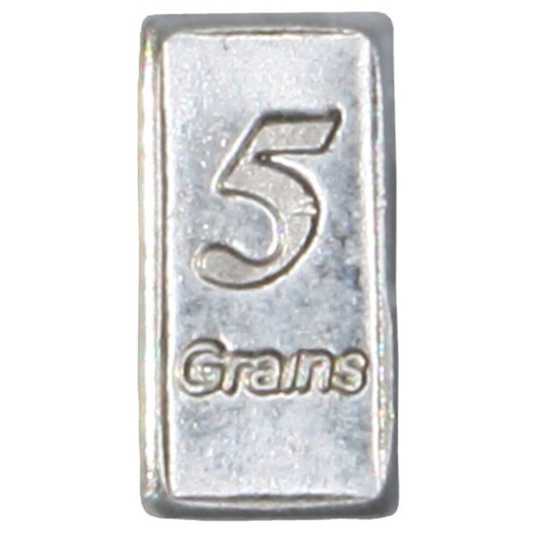 GTE 10-Pack Solid Silver Bars – .999 Fine 5 Grain Bullion Each – Pure Collectible Investment Mini Bars (2024 USA Minted)