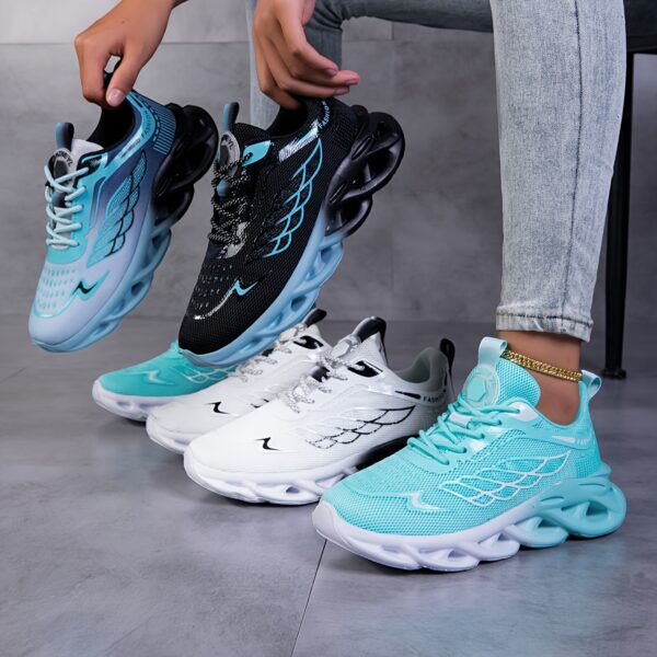 df51e71b-ad0a-4c7b-9a93-431325485081.jpg Women's Slip-On Sneakers - All-Season Casual Shoes in Black/Teal/White/, Cushioned MD Sole & Breathable Fabric Upper for Everyday, Gym, Office - Low-Top Non-Marking Shoes for Women, Ladies Sneakers, Gym Ready Footwear, Stylish Slipons, Comfortable Fit