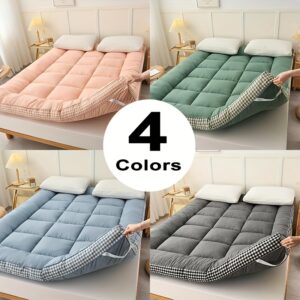 Roll Up Mattress, Soft, Foldable & Breathable, Thick Tatami Mat Sleeping Pad, Easy to Store, Sleeping Pad for Floor, Guest, Bed, Sofa, Roll Up Camping Mattress, Best Gifts for Family, Mother's Day Gift, Mother's Day, Twin/full/queen/king Size