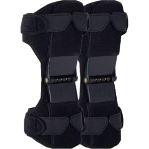 Wearable Invisible Seat, Adjustable Exoskeleton Human Seat, Portable Leg Ergonomics Seat, Load Bearing 44.09LB, for Reduce the pressure on the knees