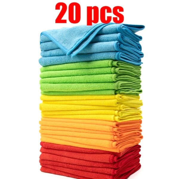 ebb22d916c774dda94a5ad62dd2357d5_ILdGW2SDettYq.jpg 20/10pcs, Multi-Purpose Microfiber Cleaning Towels, Reusable Cleaning Cloths - Absorbent and Durable Quick-Dry, Suitable for Kitchen, Yard, and Commercial Cleaning, Reusable Washable, Gift for Friends, Microfibre/microfiber Cleaning Cloth, Kitchen Cleaning Cloth, Stain Remover/cloth Remover, Limescale Cross, Kitchen Accessory, Kitchen Towel, Towels For Kitchen, Cloths For Kitchen, Kitchen Item For Home, Cleaning Cloth, Kitchen Cloth, Dish Towels