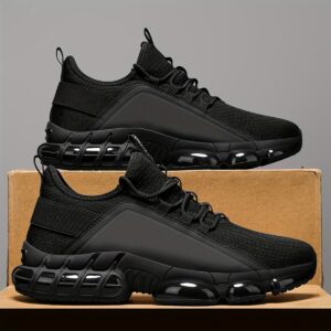 AOPLUS Men'S Low-Top Sneakers - Lightweight Sneakers, Lace-Up Closure, Cushioned Rubber Sole - All-Season Gym, Casual, Everyday Shoes - Minimalist Urban Streetwear Footwear for Men, Gym Trainers, Sleek Sneaker Design, Comfortable Fabric Insole