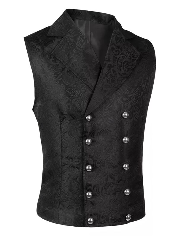 f0c8754b-b628-4776-ad19-0e6ff162a704.jpg Formal Waistcoat Mens Gothic Steampunk Victorian Cosplay Slim Fit Men'S Button Waistcoat