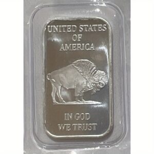 5pcs 1oz Towne Buffalo 999 Fine Bar - New Design Sealed - In Stock, Workplace Tools, Small Business Supplies, Modern Packaging, Sleek Finish, Durable Construction, Silvery Material, Multipurpose Tool, Compact Size, Corporate Offices, Administrative Staff